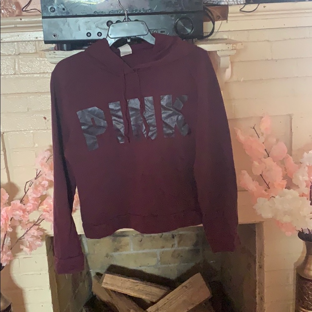 Pink hoodie